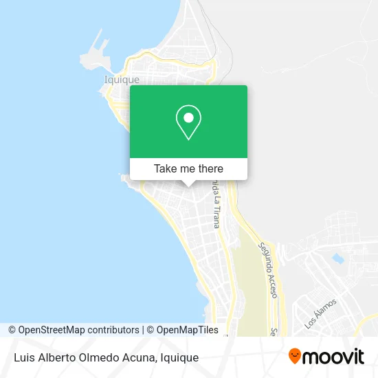 Mapa de Luis Alberto Olmedo Acuna