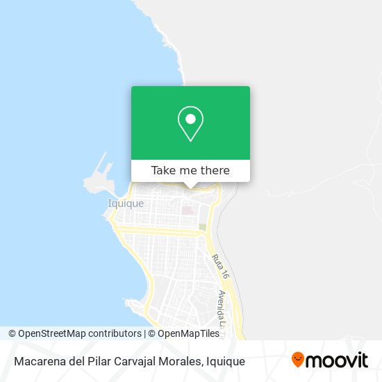 Mapa de Macarena del Pilar Carvajal Morales