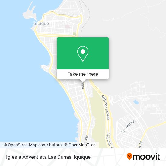 Iglesia Adventista Las Dunas map