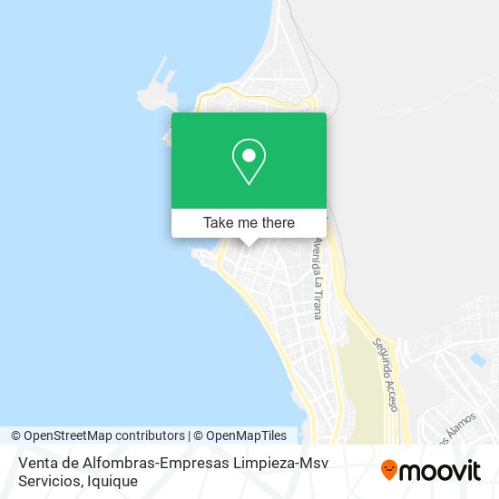 Mapa de Venta de Alfombras-Empresas Limpieza-Msv Servicios