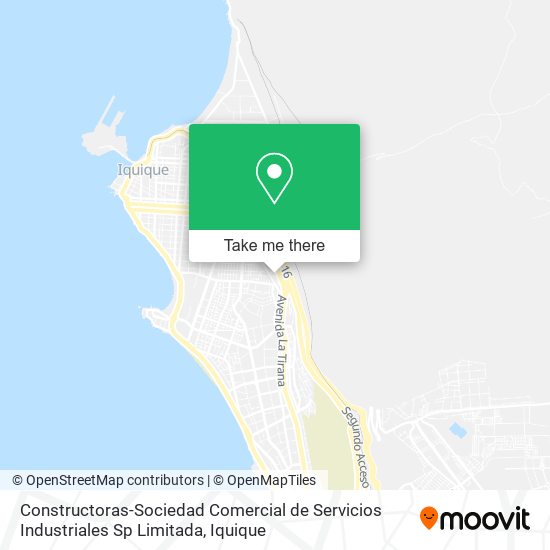 Constructoras-Sociedad Comercial de Servicios Industriales Sp Limitada map