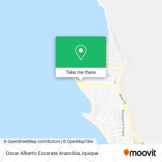 Oscar Alberto Escarate Arancibia map