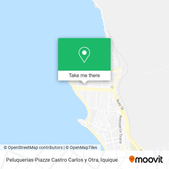 Peluquerias-Piazze Castro Carlos y Otra map