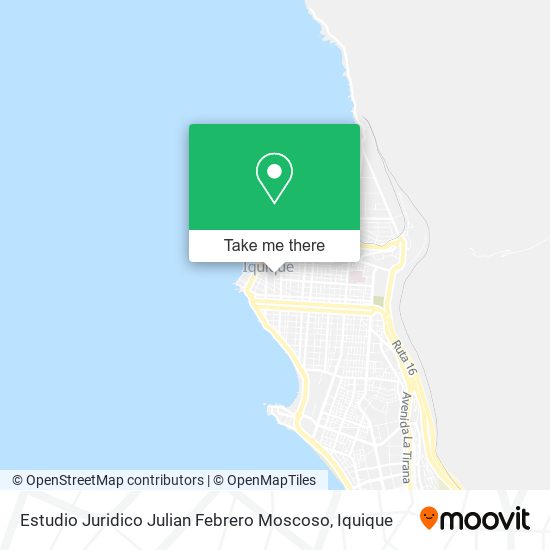 Mapa de Estudio Juridico Julian Febrero Moscoso