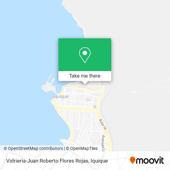 Vidrieria-Juan Roberto Flores Rojas map