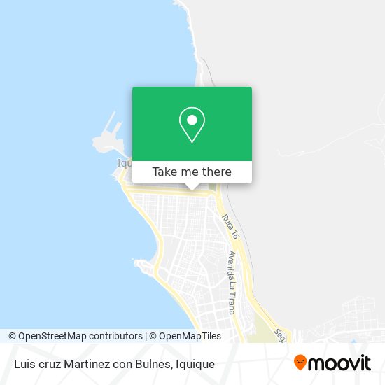 Luis cruz Martinez con Bulnes map