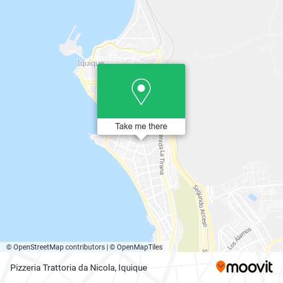 Pizzeria Trattoria da Nicola map