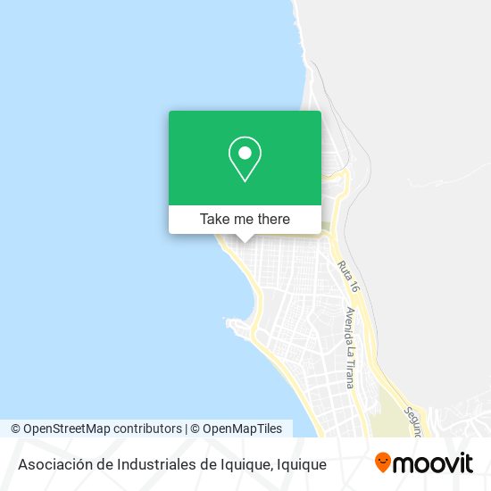 Asociación de Industriales de Iquique map