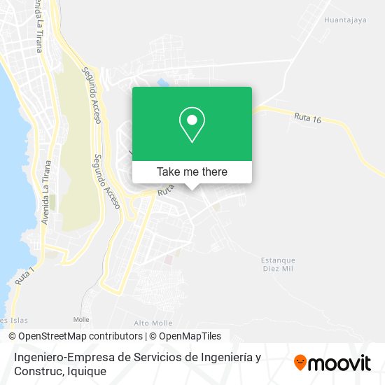 Ingeniero-Empresa de Servicios de Ingeniería y Construc map