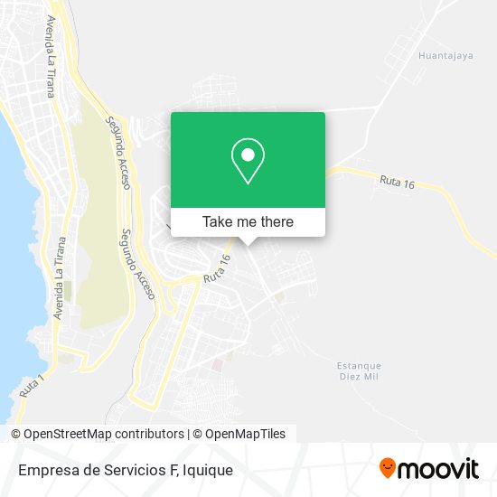 Empresa de Servicios F map