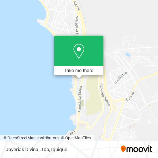 Joyerias Divina Ltda map