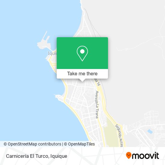 Carnicería El Turco map