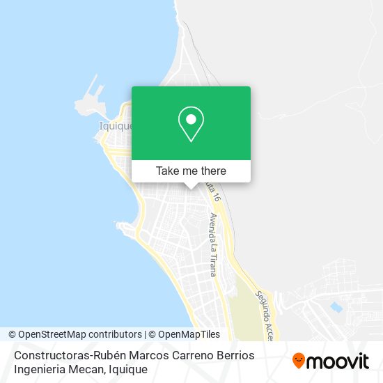 Constructoras-Rubén Marcos Carreno Berrios Ingenieria Mecan map