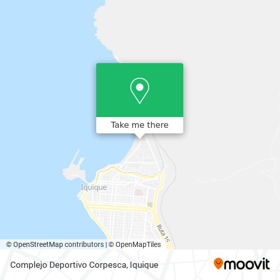 Complejo Deportivo Corpesca map