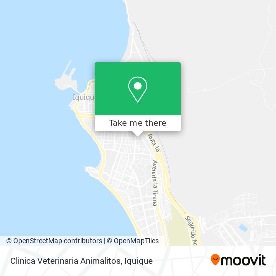 Mapa de Clinica Veterinaria Animalitos