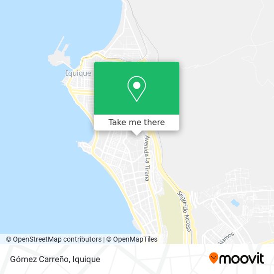 Gómez Carreño map