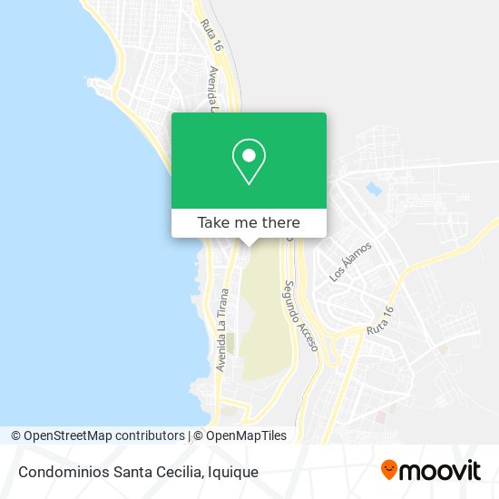 Mapa de Condominios Santa Cecilia