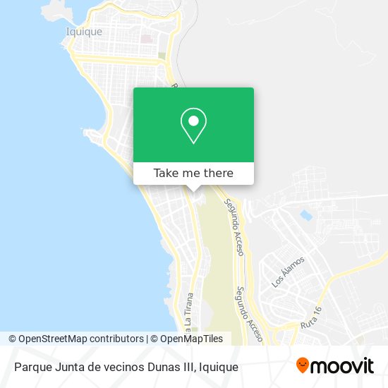 Parque Junta de vecinos Dunas III map