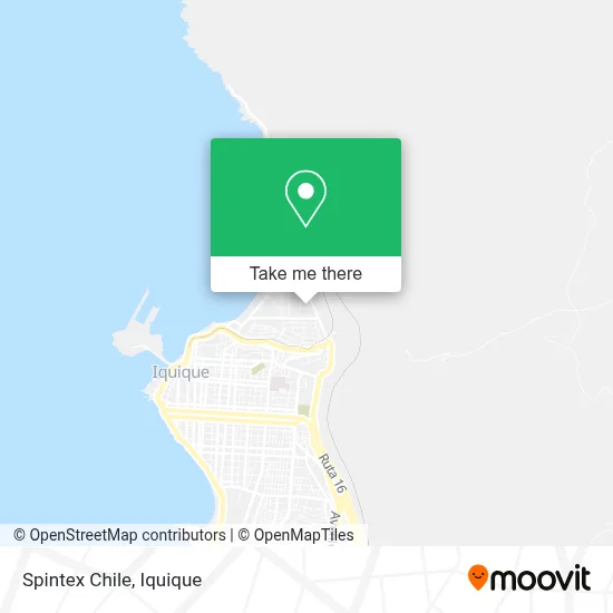 Spintex Chile map