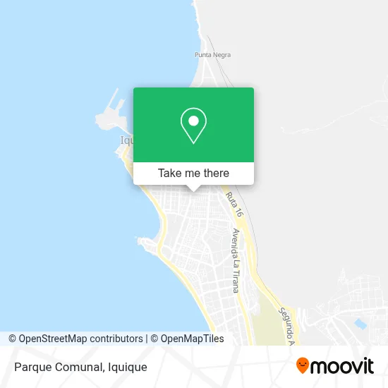 Parque Comunal map