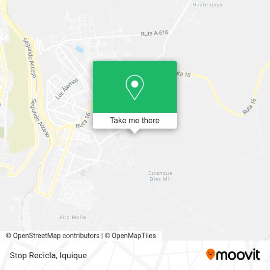 Stop Recicla map