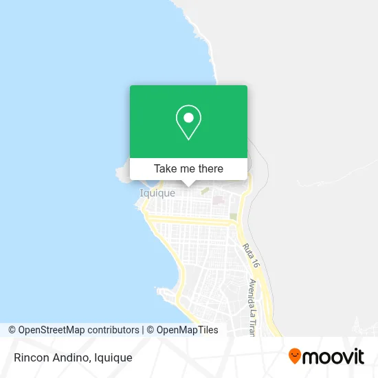 Rincon Andino map