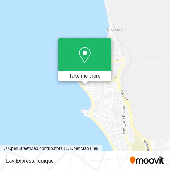 Lav Express map