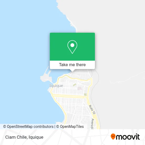 Ciam Chile map