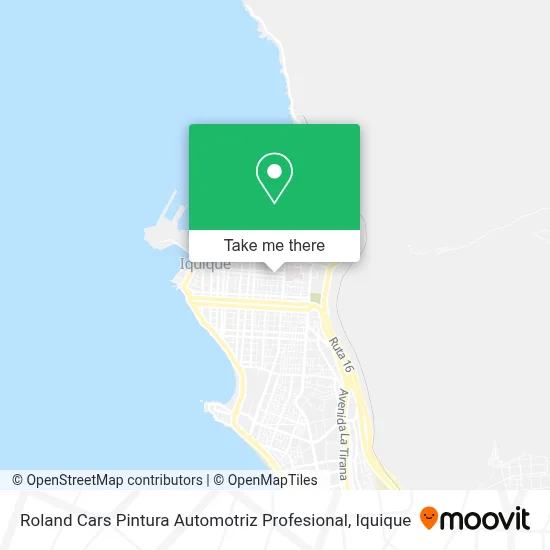 Roland Cars Pintura Automotriz Profesional map