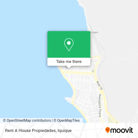 Rent A House Propiedades map