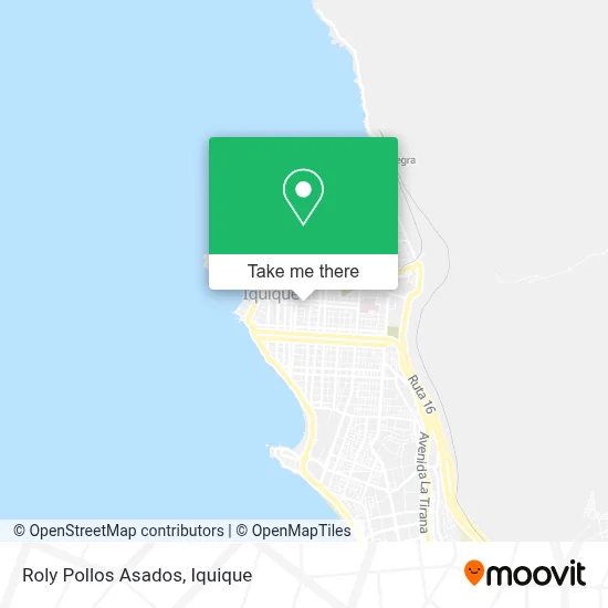 Roly Pollos Asados map