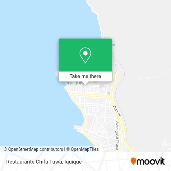 Restaurante Chifa Fuwa map