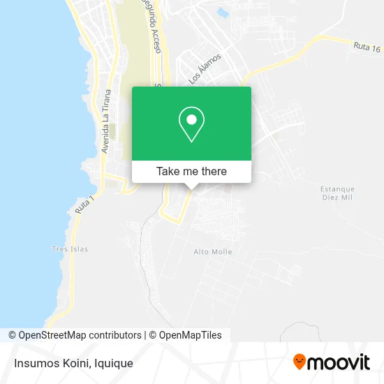 Insumos Koini map