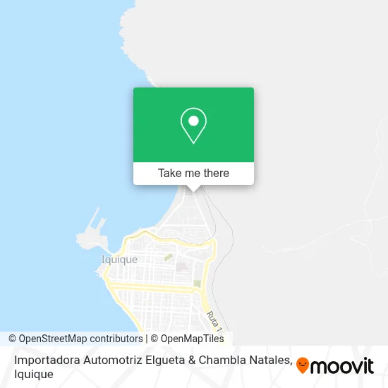 Importadora Automotriz Elgueta & Chambla Natales map