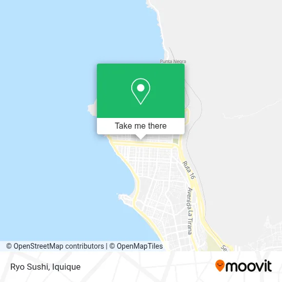 Ryo Sushi map