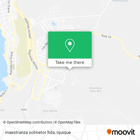 Mapa de maestranza solmetor ltda