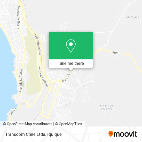 Transcom Chile Ltda map