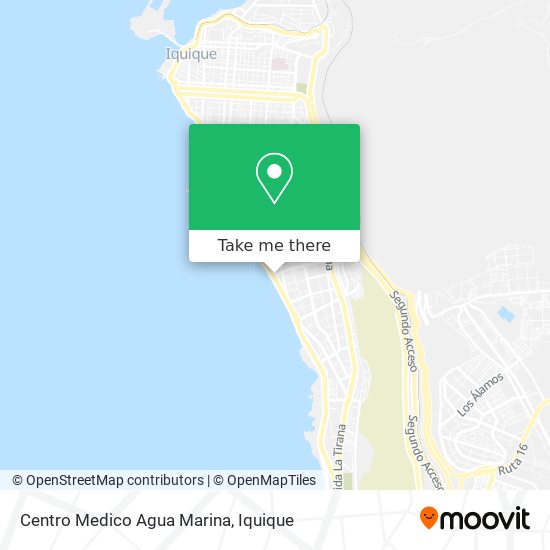 Centro Medico Agua Marina map