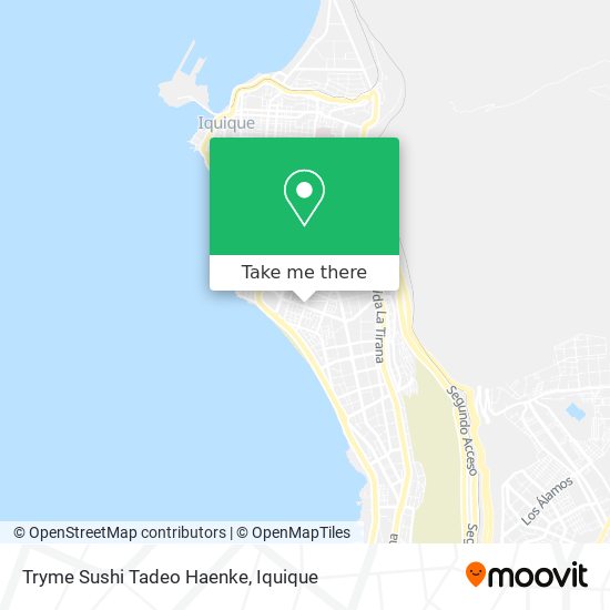 Tryme Sushi Tadeo Haenke map