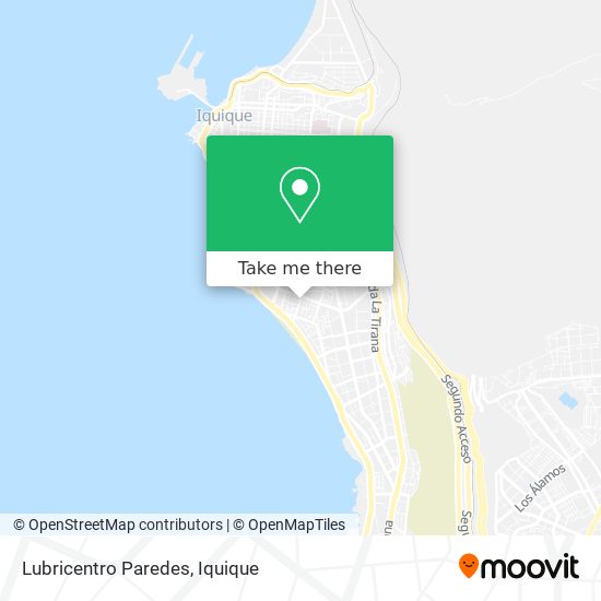 Lubricentro Paredes map