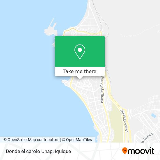 Mapa de Donde el carolo Unap