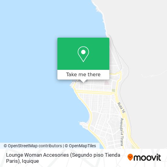 Lounge Woman Accesories (Segundo piso Tienda Paris) map