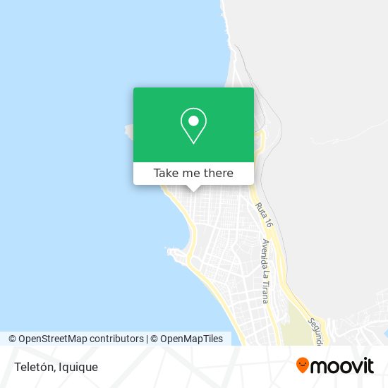 Mapa de Teletón