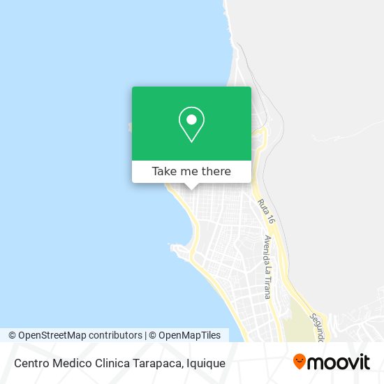 Centro Medico Clinica Tarapaca map