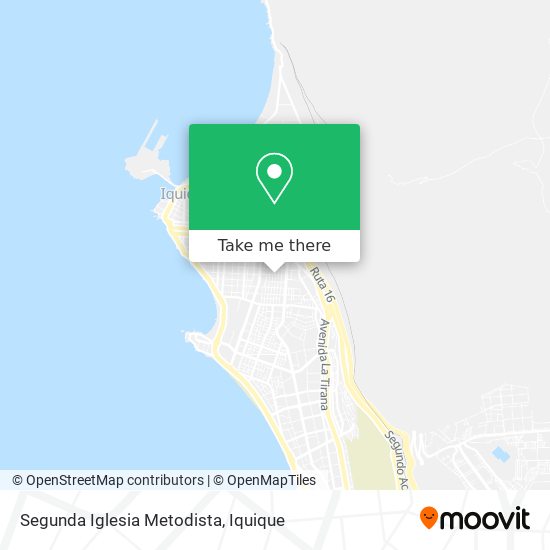 Segunda Iglesia Metodista map