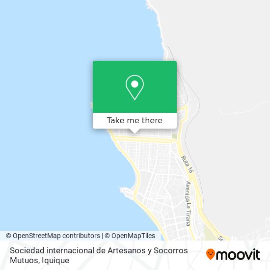 Sociedad internacional de Artesanos y Socorros Mutuos map