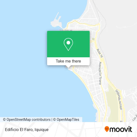 Mapa de Edificio El Faro