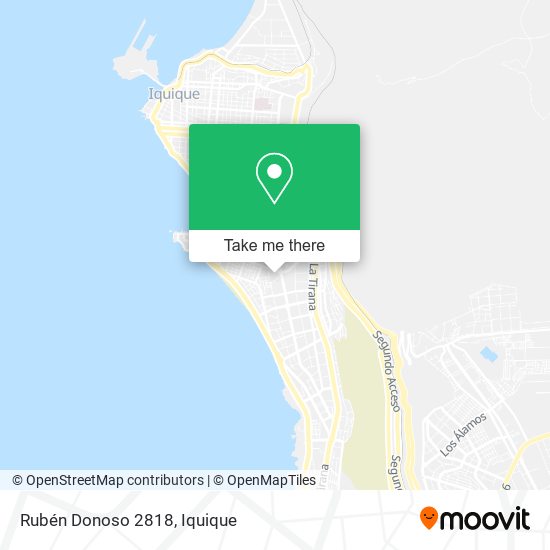 Mapa de Rubén Donoso 2818