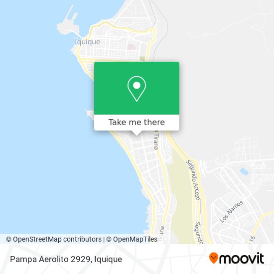 Mapa de Pampa Aerolito 2929