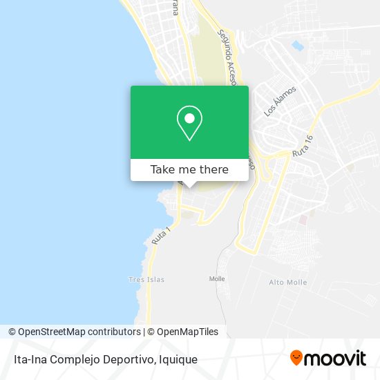 Ita-Ina Complejo Deportivo map